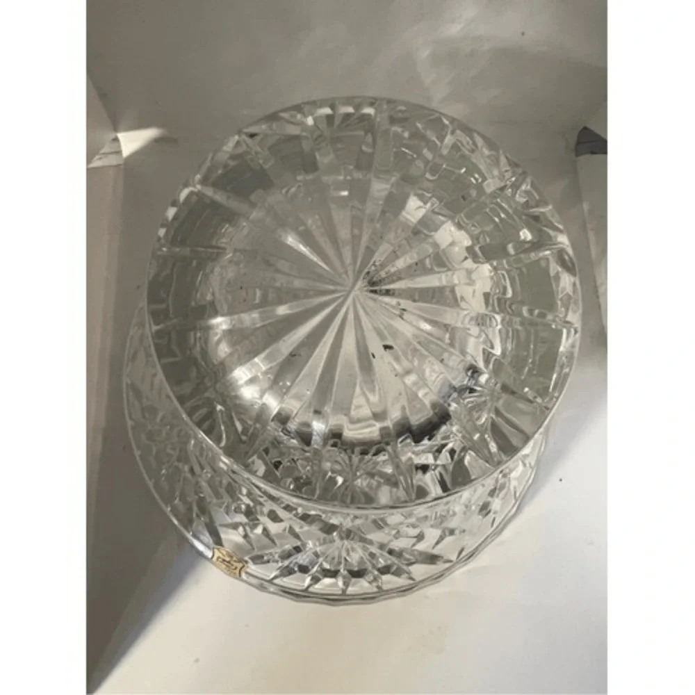 Stunning Vintage Crystal Ice Bucket 5